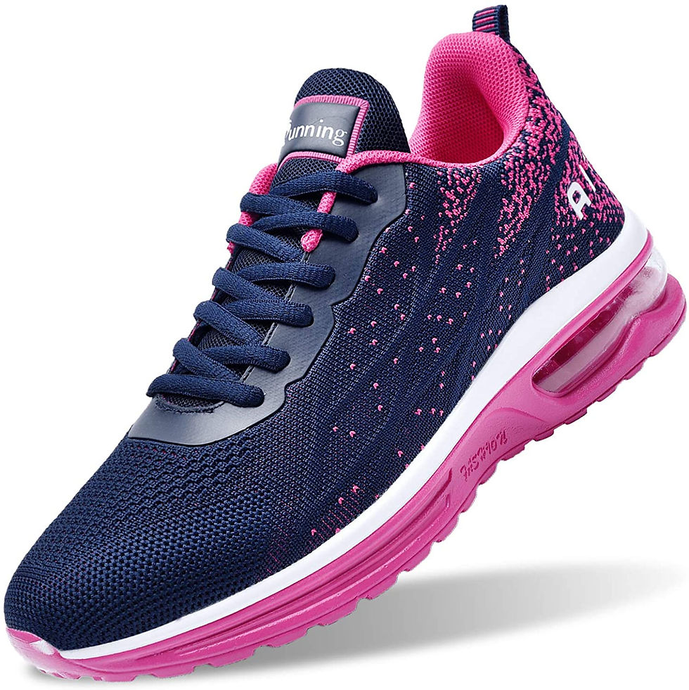 थंबनेल: Autper Women's Air Athletic Tennis Running Sneakers Lightweight Sport Gym Joggi