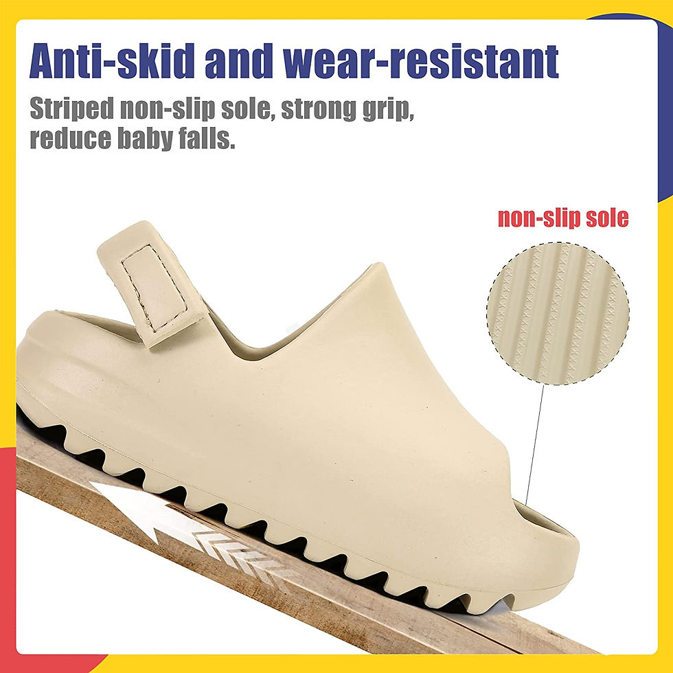 サムネイル： Toddler Little Kids Slides Sandals, Kid Summer Slip-On Sandals,Shower Beach poo
