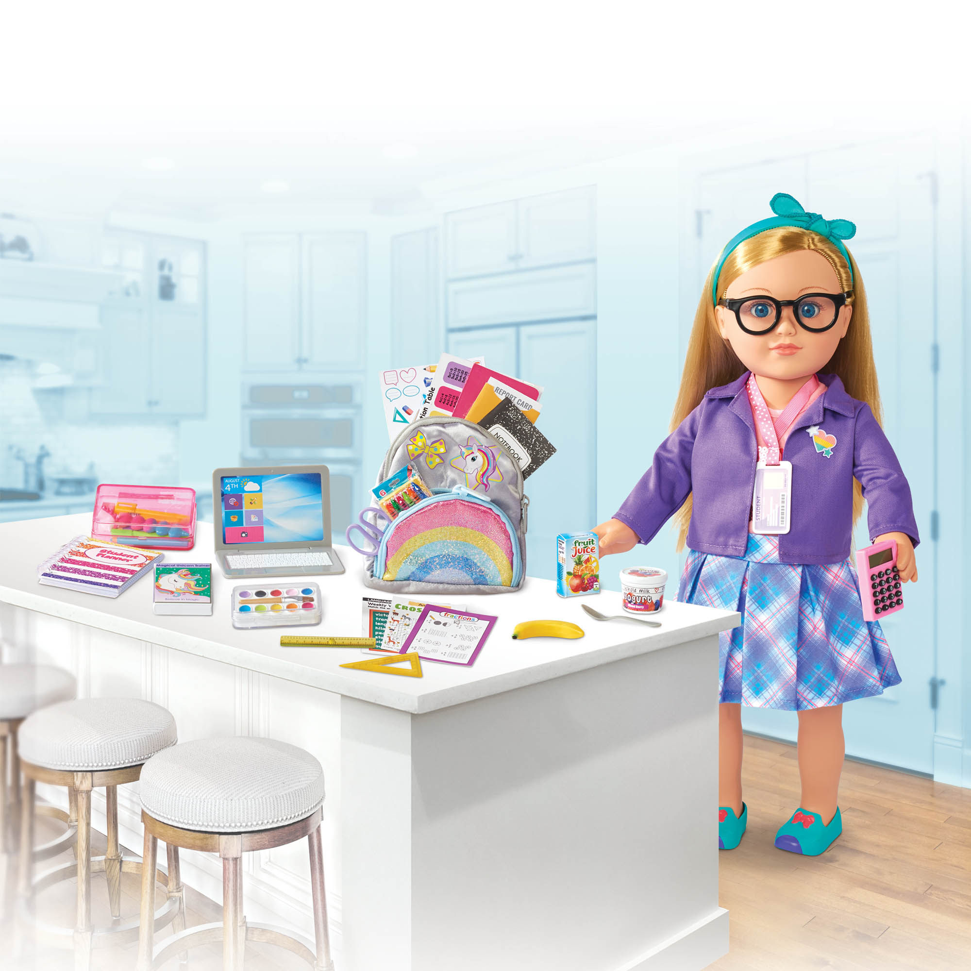 My Life As School Supply Play Set for 18 Inch Dolls