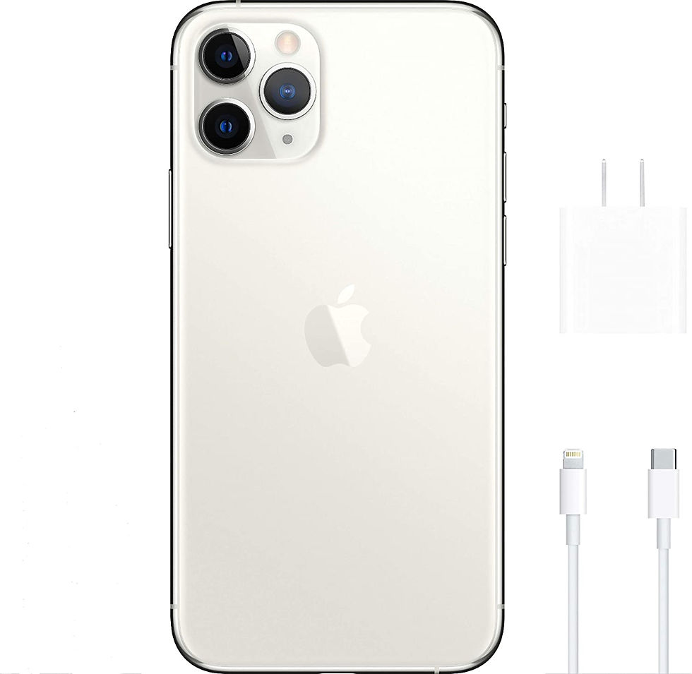 Миниатюра: Apple iPhone 11 Pro, US Version, 256GB, Silver - Unlocked (Renewed)