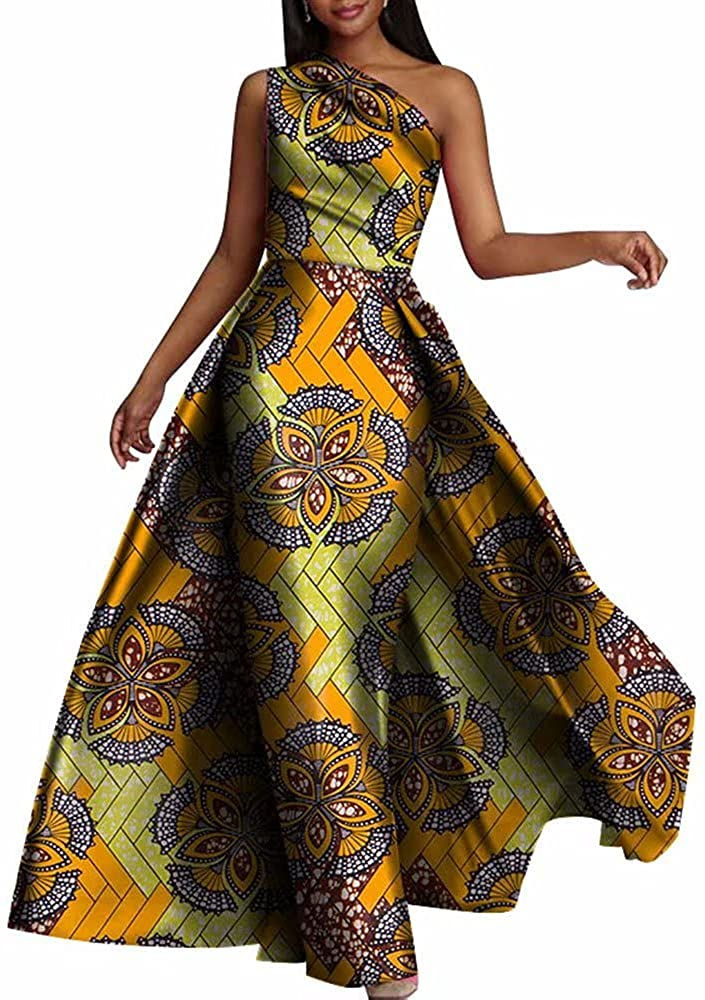 Thumbnail: iooiooi Fashion Dresses with Swallow Tail African Women Print Dashiki Dress One