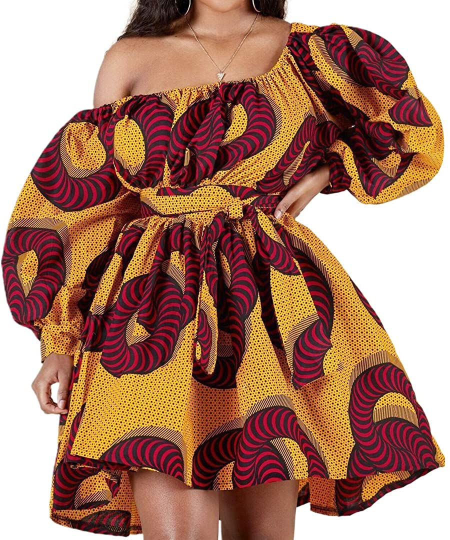Thumbnail: Vimoisa Women Sexy Boho African Dress Long Maxi Dress V-Neck Multi-Way Dress Pl