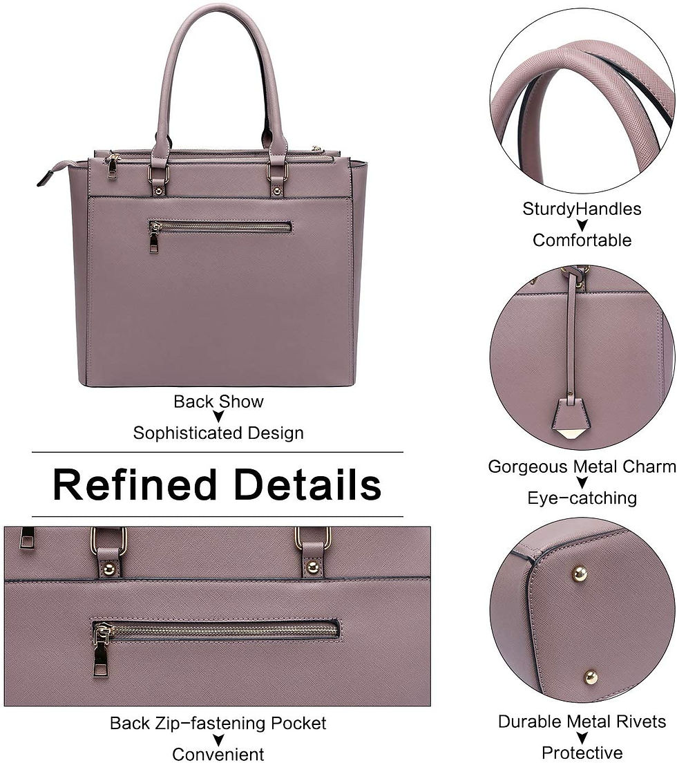 Миниатюра: Laptop Bag for Women,Tote Bag,15.6-17 Inch Laptop Bag, Large Tote Bag Teacher B
