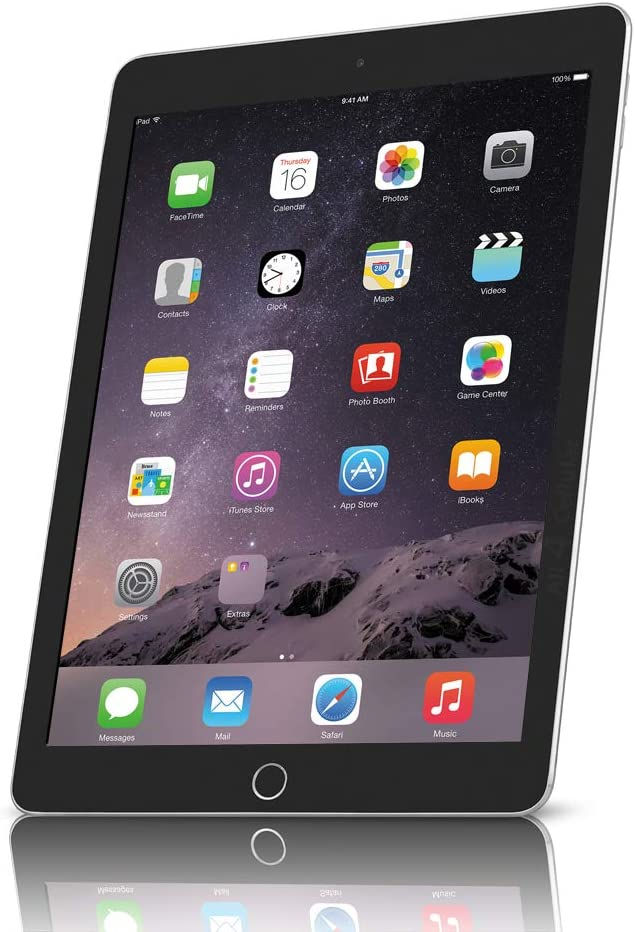 サムネイル： Apple iPad Air 2 MH2M2LL/A (64GB , Wi-Fi + 4G, Space Gray) VERSION (Renewed)