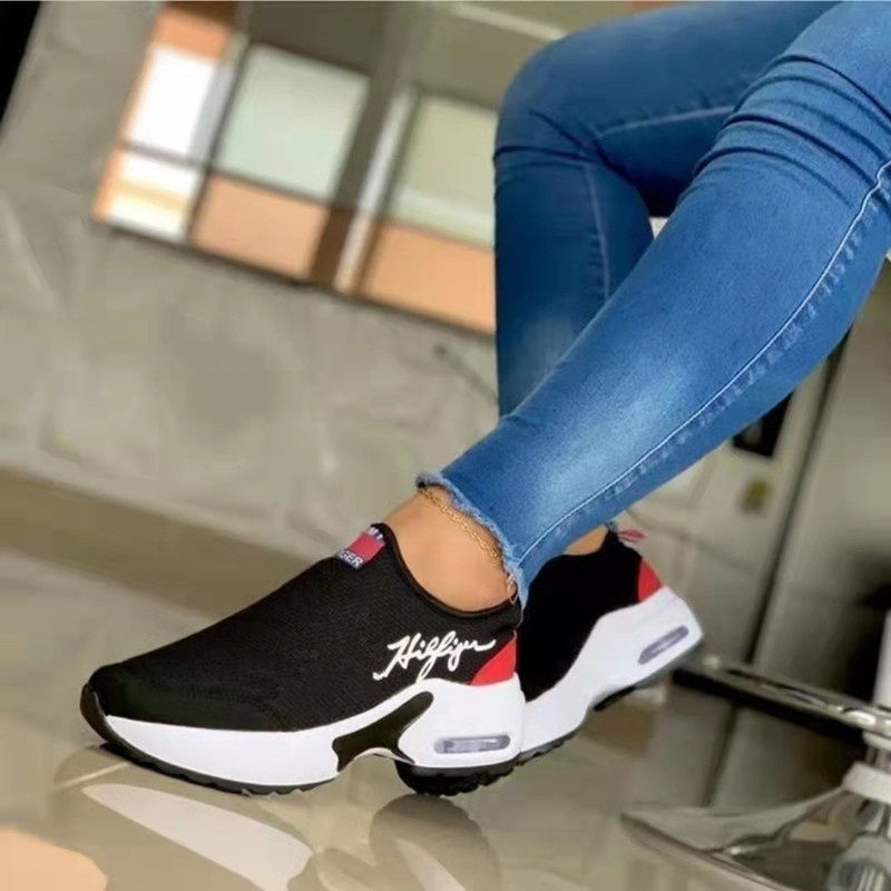 Thumbnail: New Women Fashion Mesh Casual Air Cushion Sneakers in Plus Size Platform Shoes 