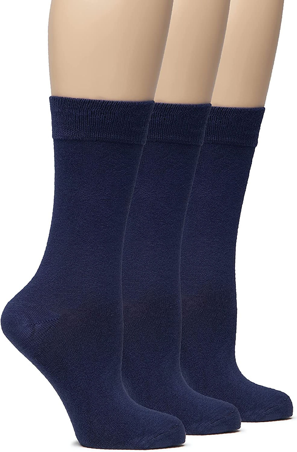 Thumbnail: Hugh Ugoli Bamboo Women Socks, Soft Thin Crew Socks for Trouser, Dress, Busines