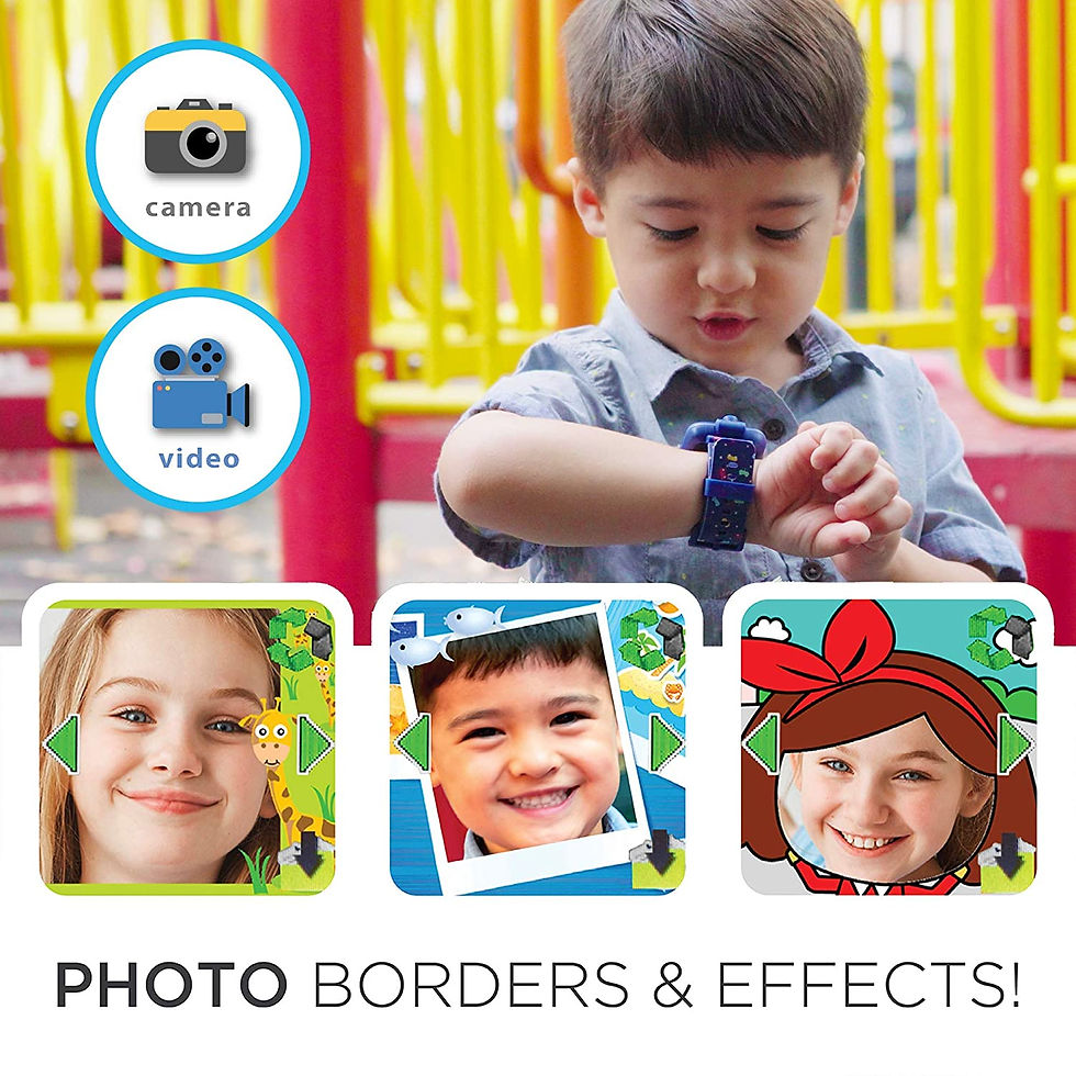 Thumbnail: PlayZoom Batman Kids Smartwatch - Video and Camera Selfies Music Learning Educa
