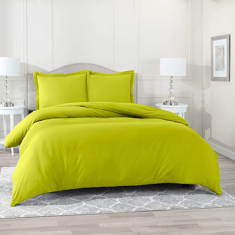 الصورة المصغرة: Nestl White Duvet Cover Queen Size - Soft Queen Duvet Cover Set, 3 Piece Double