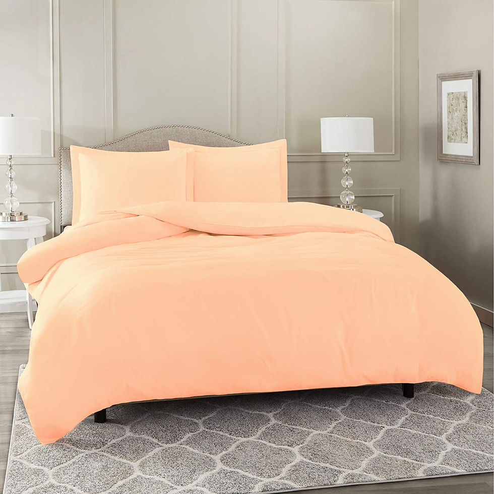 الصورة المصغرة: Nestl White Duvet Cover Queen Size - Soft Queen Duvet Cover Set, 3 Piece Double