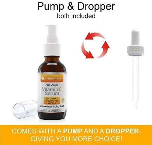 Miniature : 20% Vitamin C Serum - 60 ml / 2 oz Made in Canada - Certified Organic Ingredien