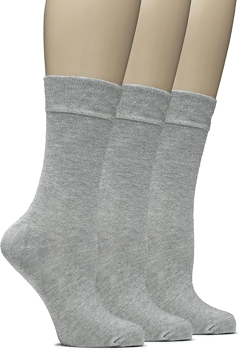 Thumbnail: Hugh Ugoli Bamboo Women Socks, Soft Thin Crew Socks for Trouser, Dress, Busines