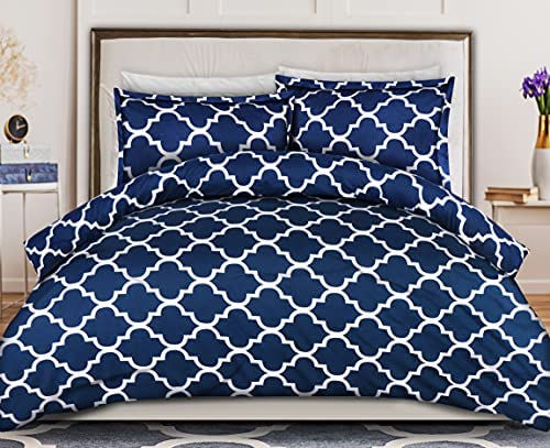 الصورة المصغرة: Utopia Bedding Duvet Cover King Size Set - 1 Duvet Cover with 2 Pillow Shams - 