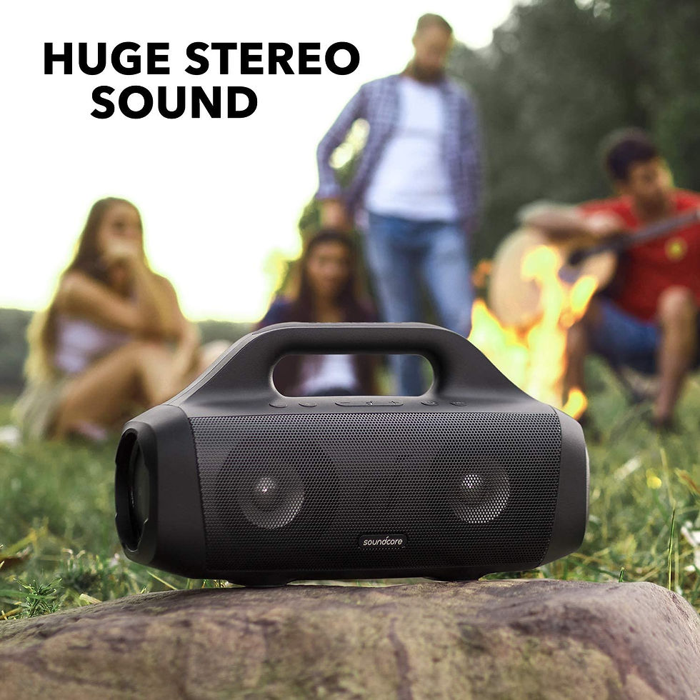サムネイル： Soundcore Motion Boom Outdoor Speaker with Titanium Drivers, BassUp Technology,
