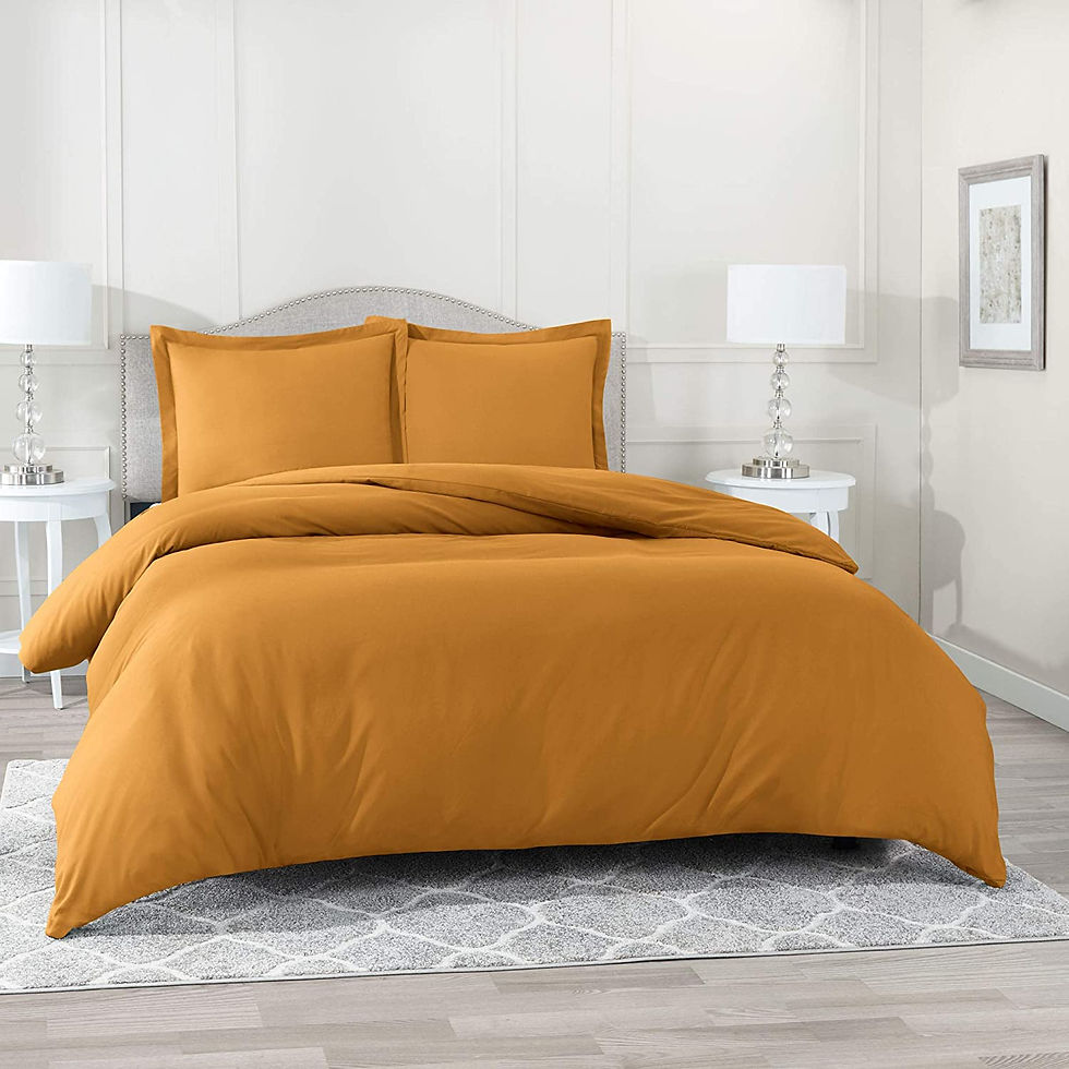الصورة المصغرة: Nestl White Duvet Cover Queen Size - Soft Queen Duvet Cover Set, 3 Piece Double