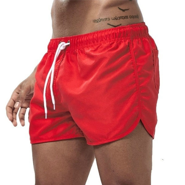الصورة المصغرة: Summer Quick-Dry Shorts Men Swimwear Beach Shorts Swim Shorts Beach Wear Sports