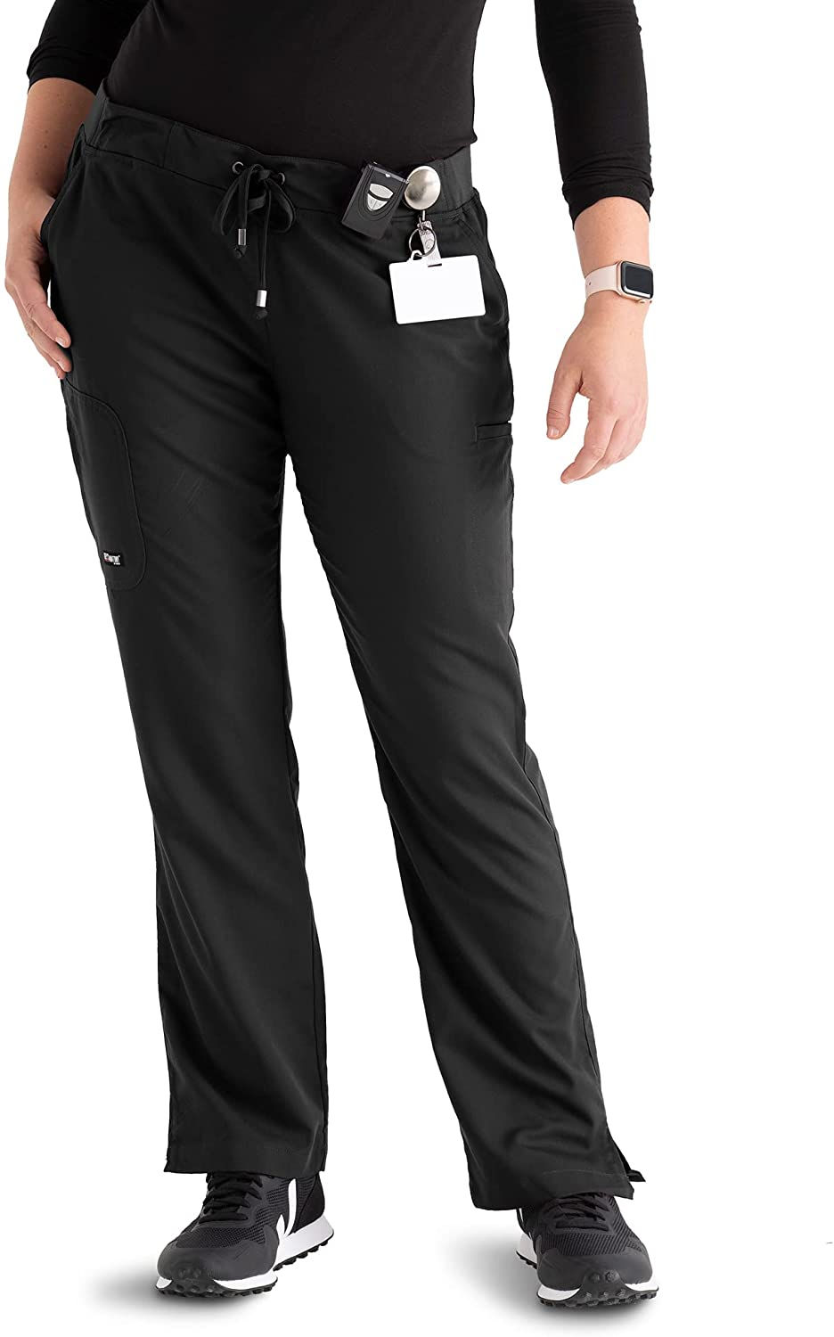 Thumbnail: BARCO Grey's Anatomy Women's Mia Pant, Easy Care Medical Scrub Pants w/ 6 Pocke