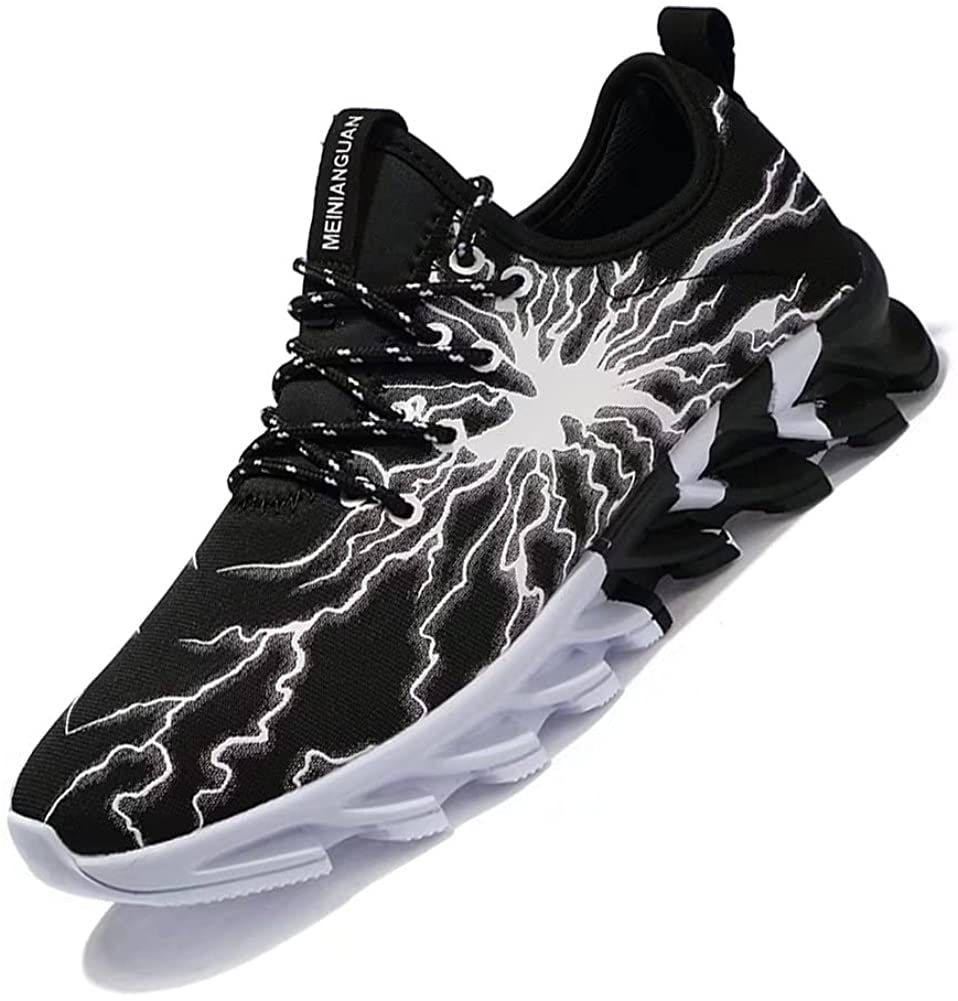 Thumbnail: YAQILUBEI Boys Girls Shoes Lightweight Kids Tennis Sneakers Athletic Sports Run