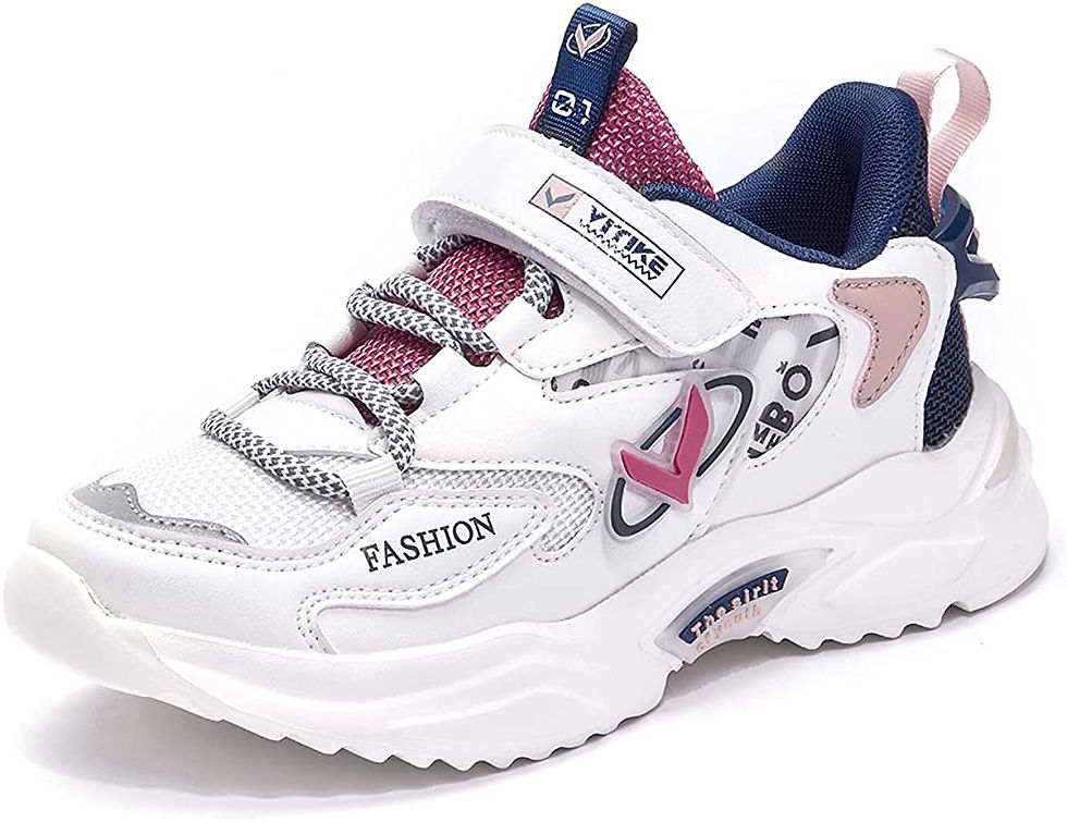 サムネイル： JMFCHI FASHION Boys Running Shoes Kids Sneakers Girls Athletic Tennis Shoe Brea