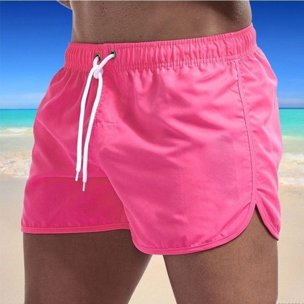 الصورة المصغرة: Summer Quick-Dry Shorts Men Swimwear Beach Shorts Swim Shorts Beach Wear Sports