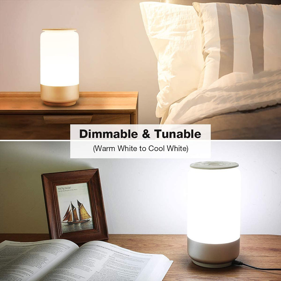 Thumbnail: Lepro Smart Table Lamp for Bedroom Bedside Lamp Works with Alexa Google Home, T