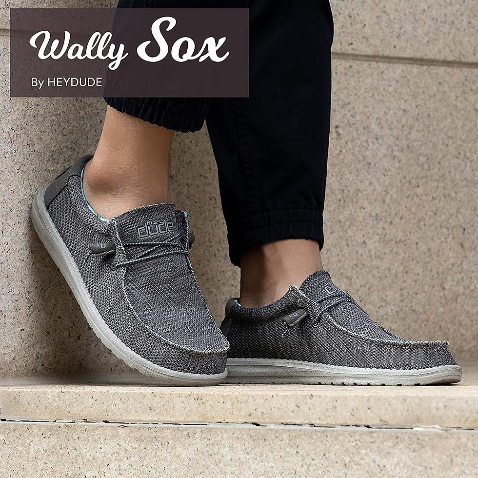 Miniatura: Hey Dude Men's Wally Multiple Colors | Men’s Shoes | Men's Lace Up Loafers | 