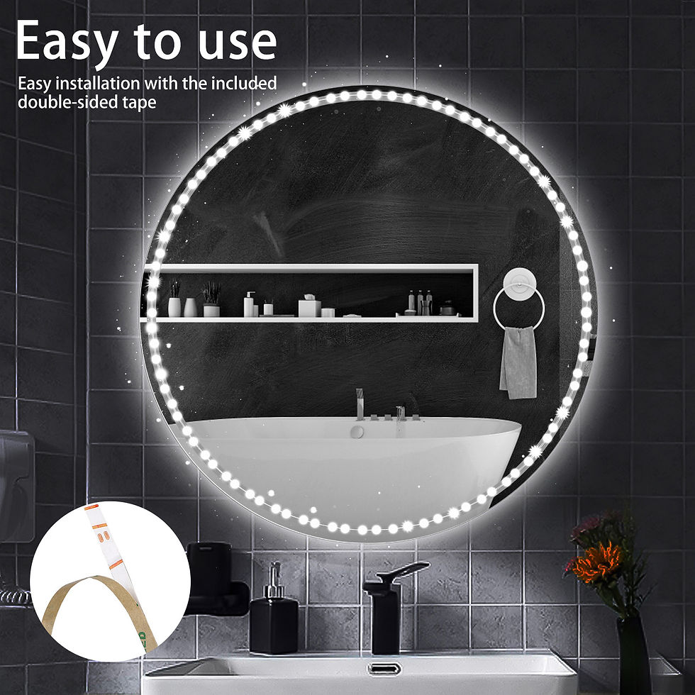 Thumbnail: LED Vanity Mirror Lights Kit, EEEkit 13ft 300 LED 6000K Adjustable Brightness F