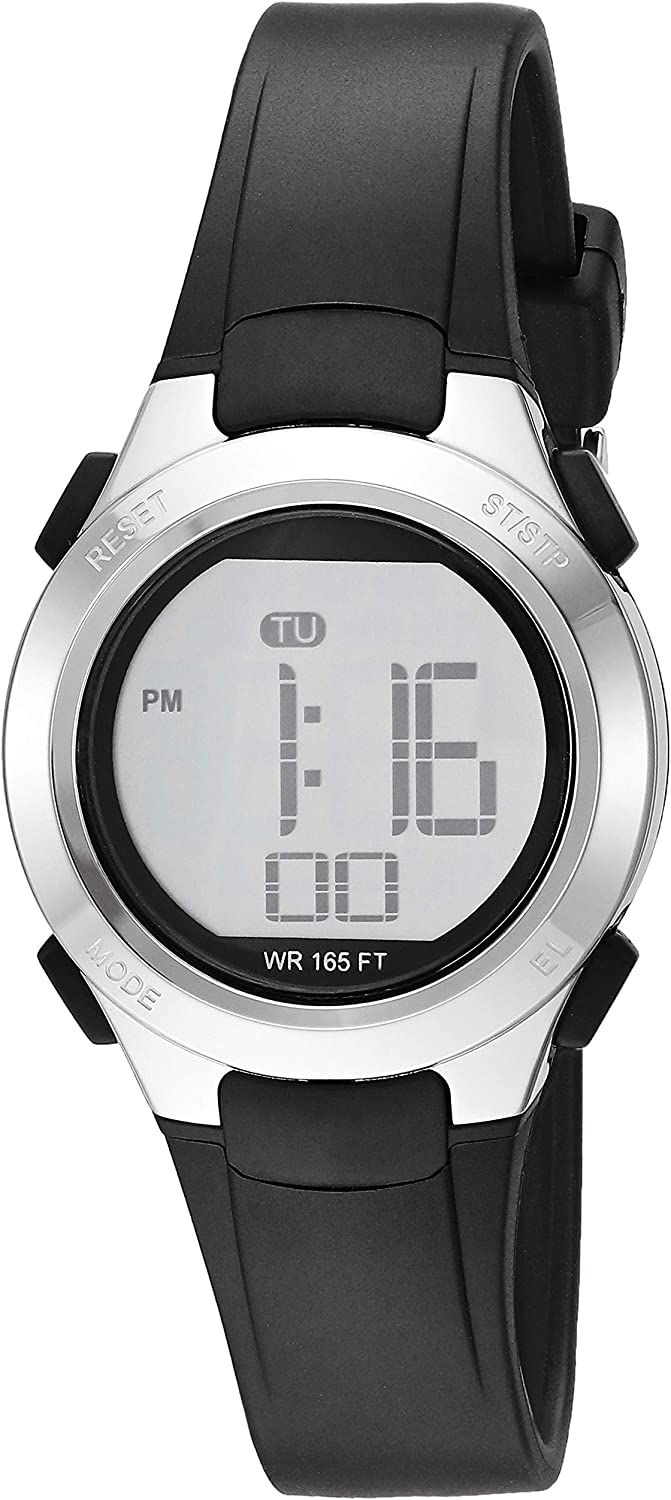 Thumbnail: Amazon Essentials Women's Digital Chronograph Resin Strap Watch