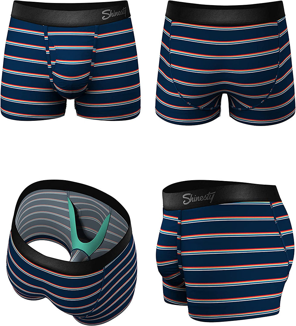 Thumbnail: Shinesty Ball Hammock® Underwear | Mens Trunk Underwear with Pouch and Fly
