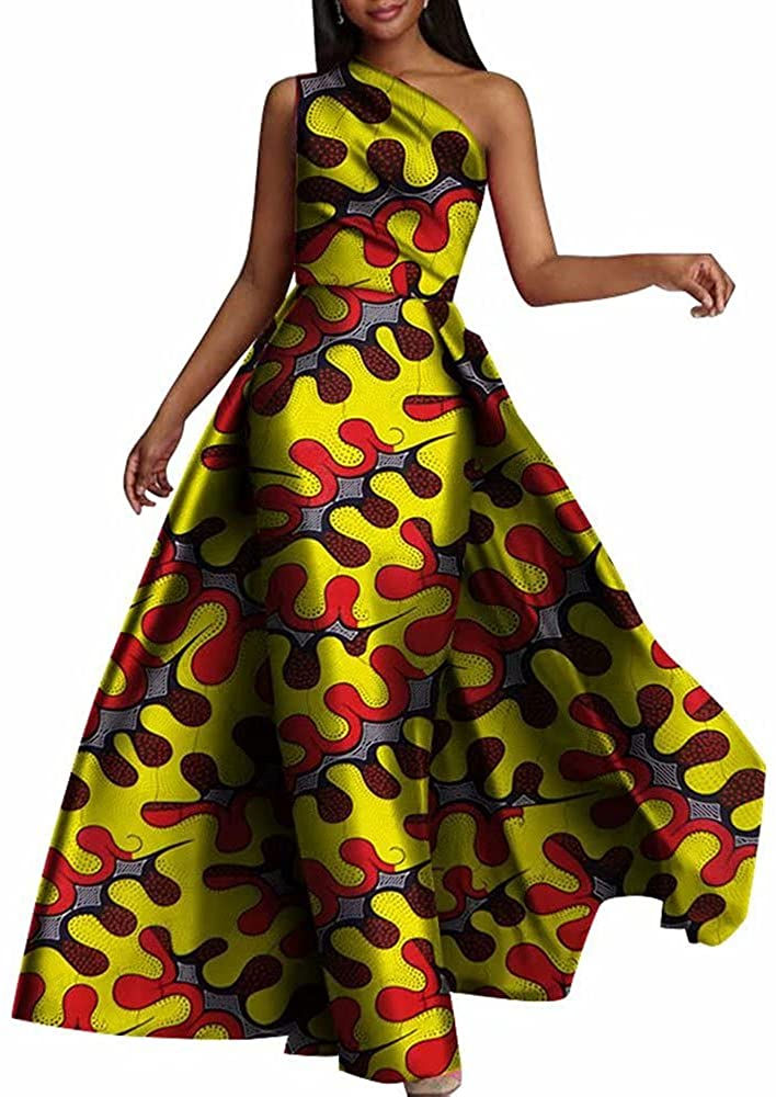 Thumbnail: iooiooi Fashion Dresses with Swallow Tail African Women Print Dashiki Dress One