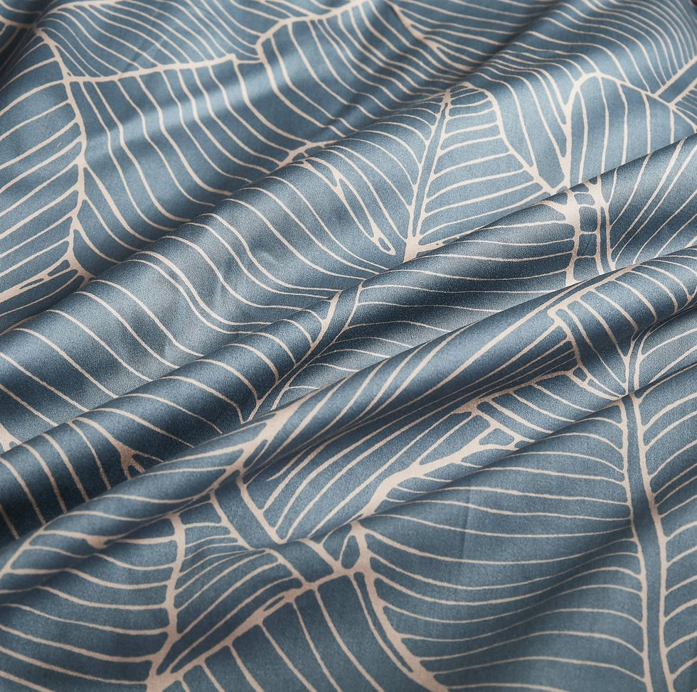 الصورة المصغرة: Modern Vintage Retro Mod Print Bedding Egyptian Cotton Duvet Cover Set Minimali