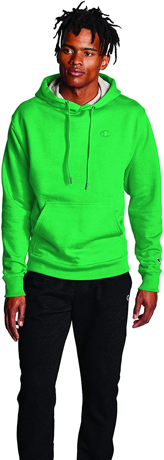 थंबनेल: Champion Men's Powerblend Fleece Hoodie, C Logo