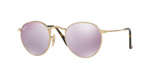 Thumbnail: Ray-Ban Unisex RB3447N Round Metal Sunglasses, 50mm