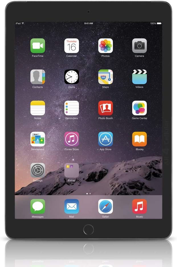 サムネイル： Apple iPad Air 2 MH2M2LL/A (64GB , Wi-Fi + 4G, Space Gray) VERSION (Renewed)