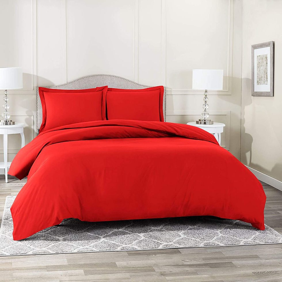 الصورة المصغرة: Nestl White Duvet Cover Queen Size - Soft Queen Duvet Cover Set, 3 Piece Double