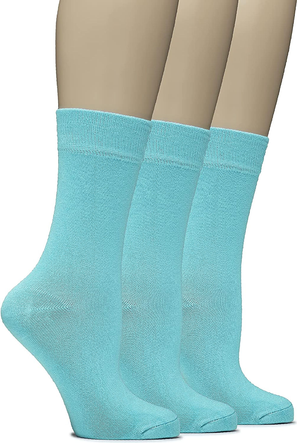 Thumbnail: Hugh Ugoli Bamboo Women Socks, Soft Thin Crew Socks for Trouser, Dress, Busines