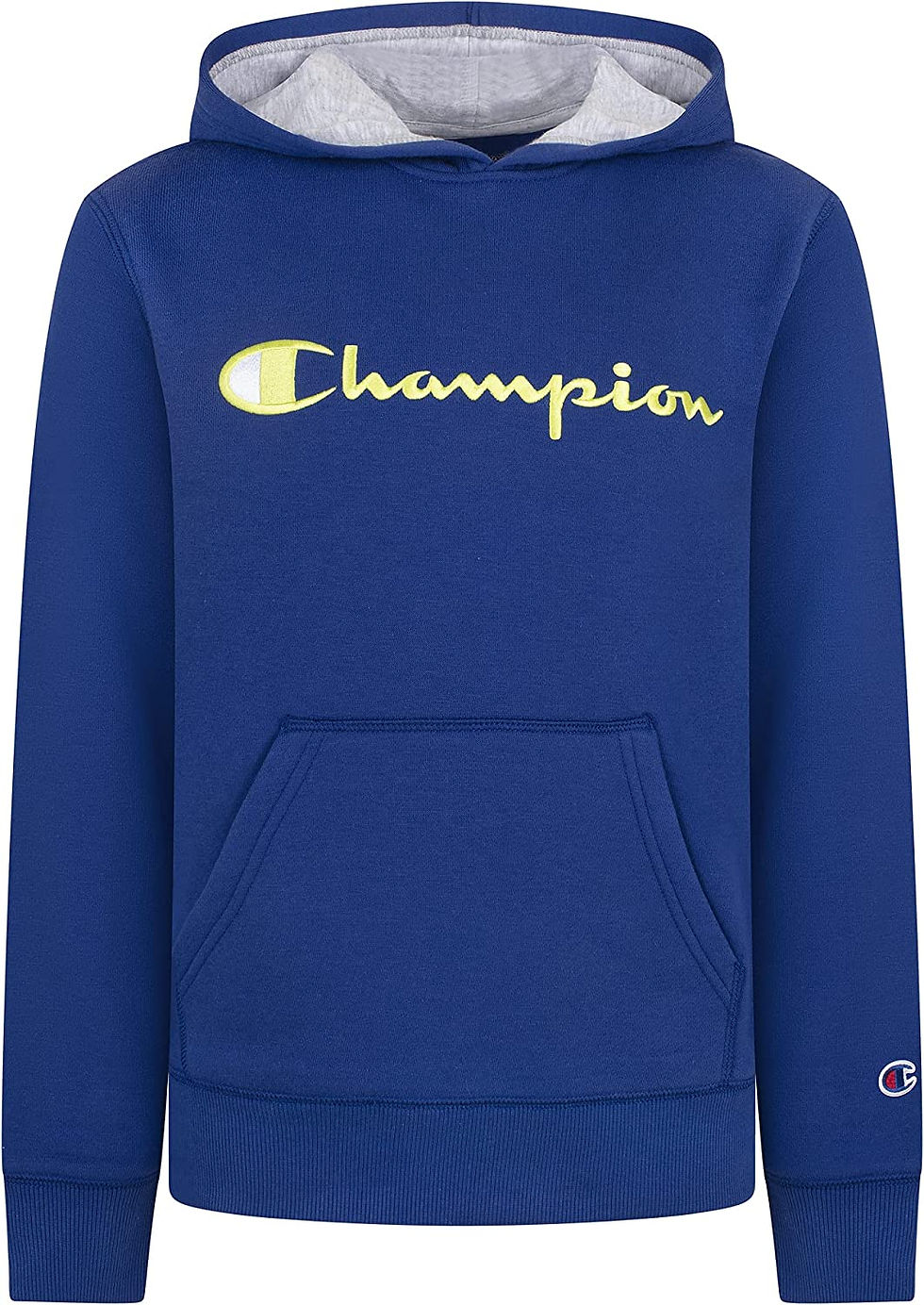 Thumbnail: Champion Kids Clothes Sweatshirts Youth Heritage Fleece Pull On Hoody Sweatshir