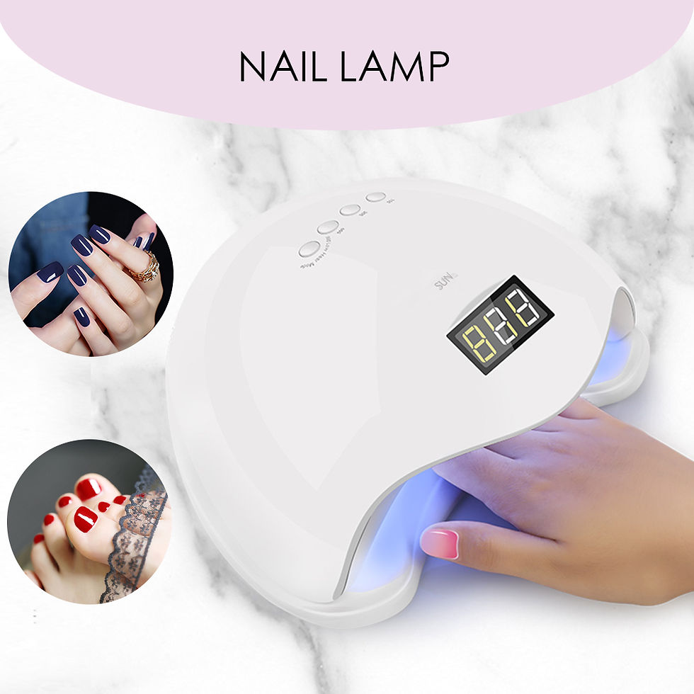 Миниатюра: Professional LED Nail Art Lamp Nail Polish Fast Drying Machine Smart Sensor Tim