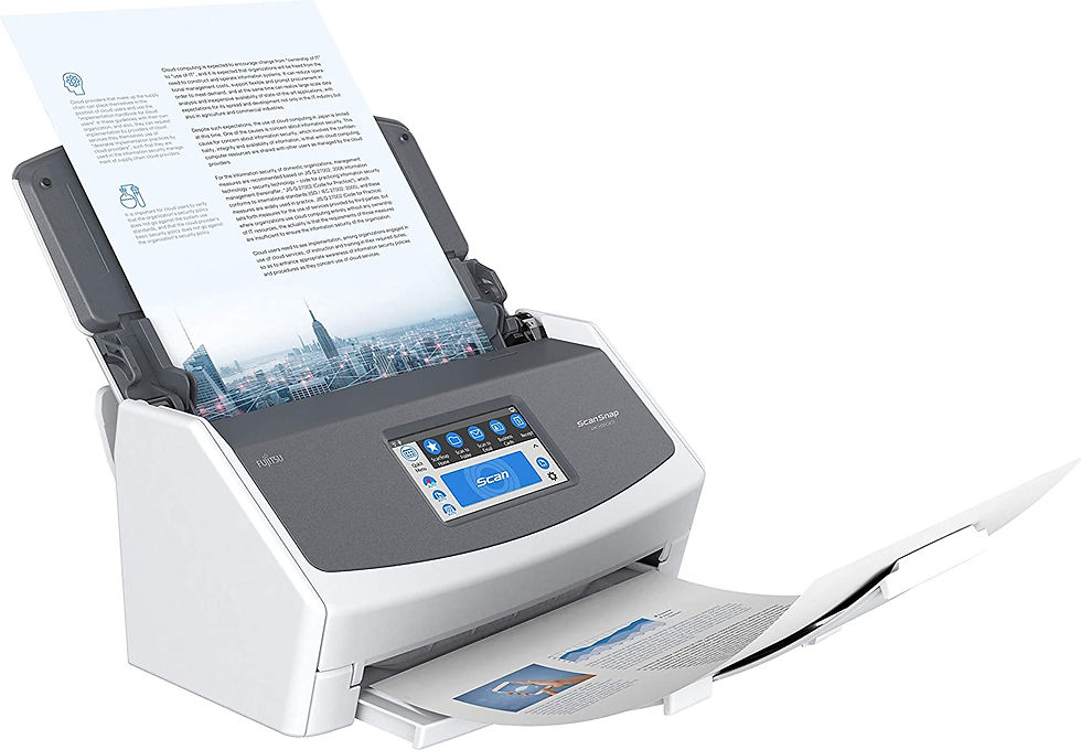 サムネイル： Fujitsu ScanSnap iX1600 Colour Duplex Document Scanner with Wi-Fi and USB for M