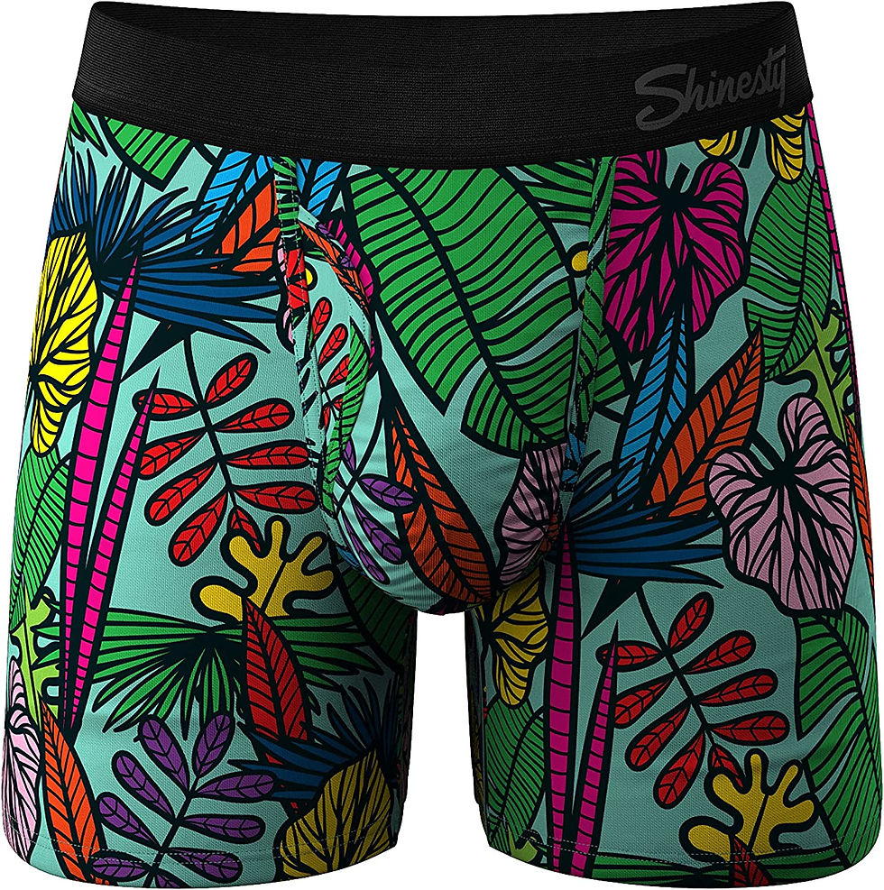 Thumbnail: Shinesty Men's Pouch Boxer Briefs - Micro Modal Ball Hammock Underwear with Fly