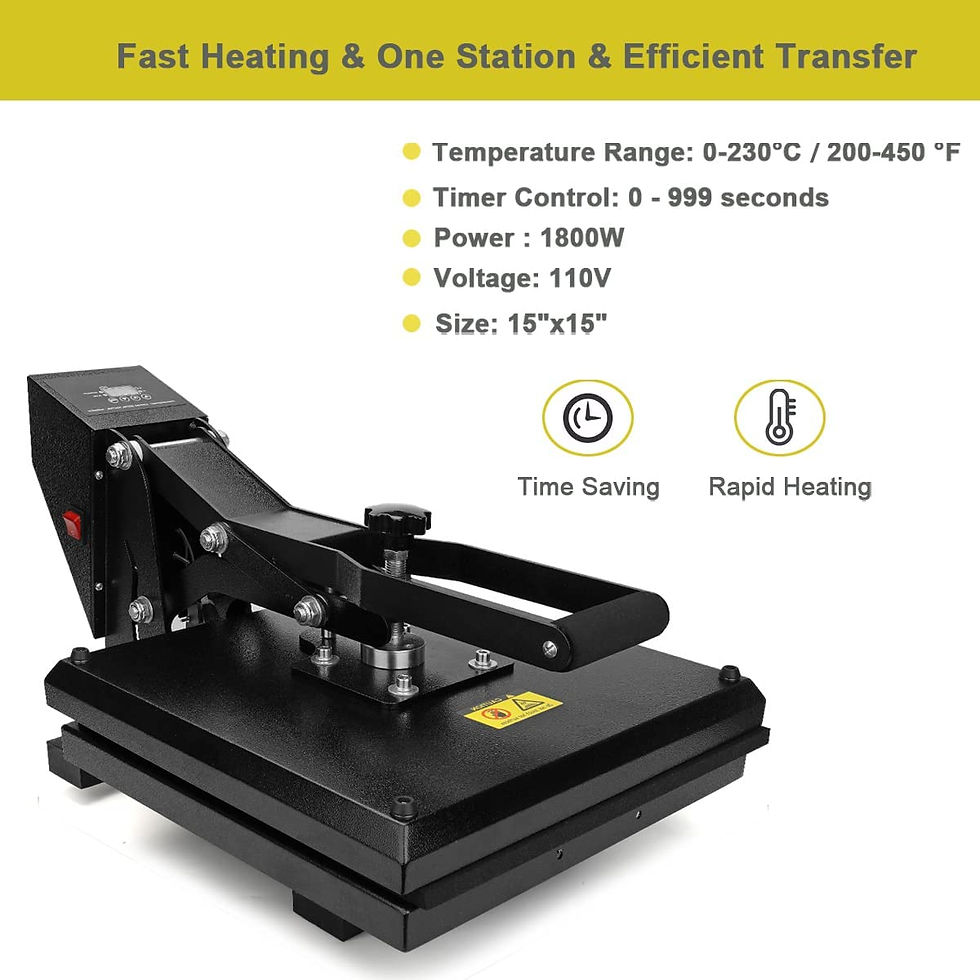 サムネイル： Aonesy Heat Press Machine 15x15 inch Digital Sublimation Printer Press Industri