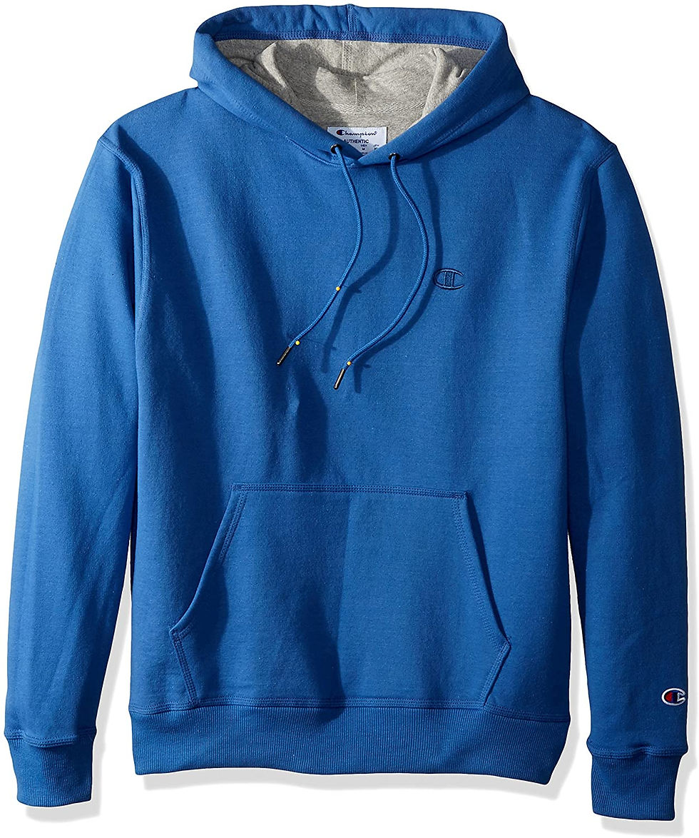 थंबनेल: Champion Men's Powerblend Fleece Hoodie, C Logo