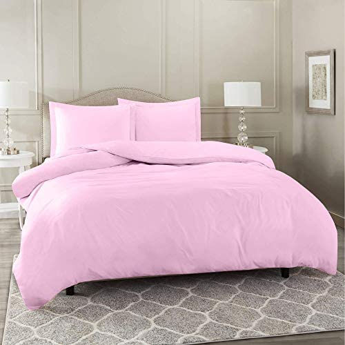 الصورة المصغرة: Nestl White Duvet Cover Queen Size - Soft Queen Duvet Cover Set, 3 Piece Double