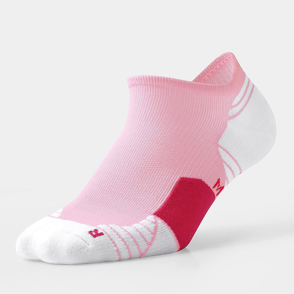 Thumbnail: Womens Athletic Ankle Socks, Running Sport Cushioned Sole Low Cut Socks with Ta