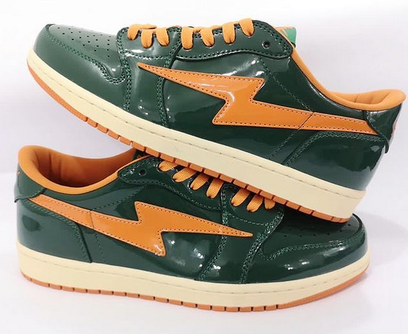 Miniaturbild: High quality custom AJ 1 basketball men's large sneakers outdoor running sports