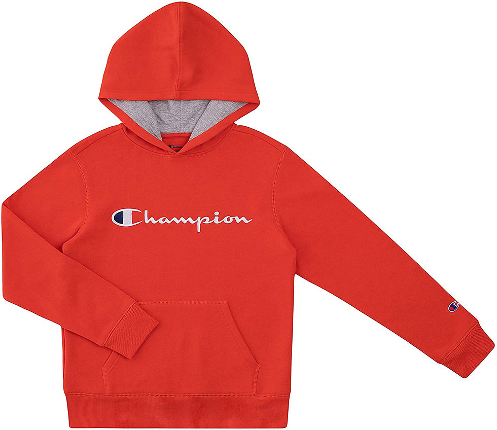 Thumbnail: Champion Kids Clothes Sweatshirts Youth Heritage Fleece Pull On Hoody Sweatshir
