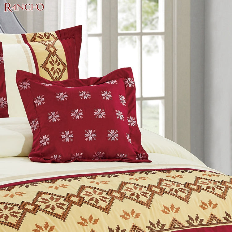 Thumbnail: Rancho hot sell duvet cover set 100% cotton duverts bedding sets duvet cover em