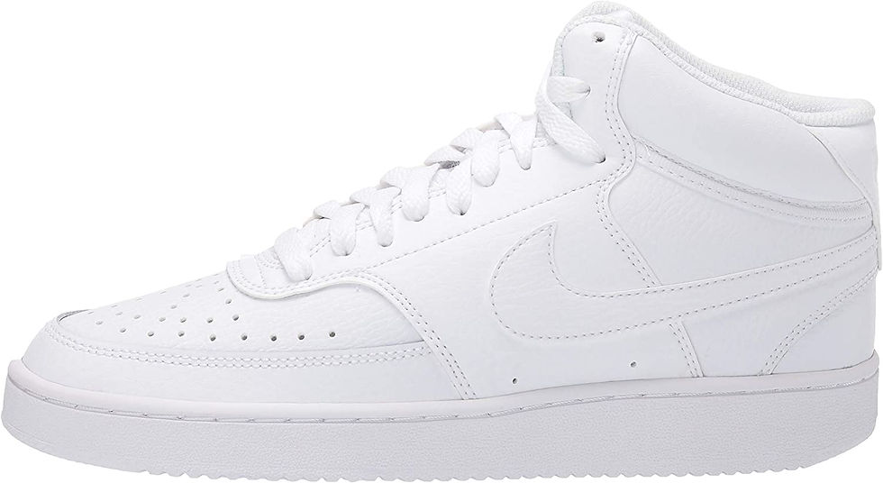 Thumbnail: Nike Womens Women's Court Vision Mid Sneaker