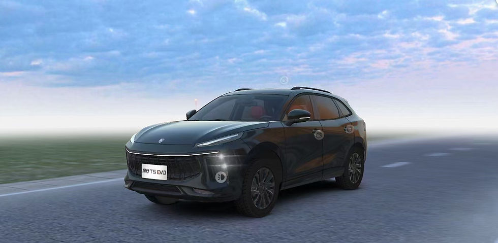 Thumbnail: Hot sale and new design Dongfeng Forthing T5 EVO suv with gas GCC suv/suv gas f