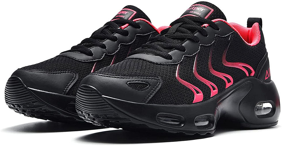 थंबनेल: Autper Women's Air Athletic Tennis Running Sneakers Lightweight Sport Gym Joggi