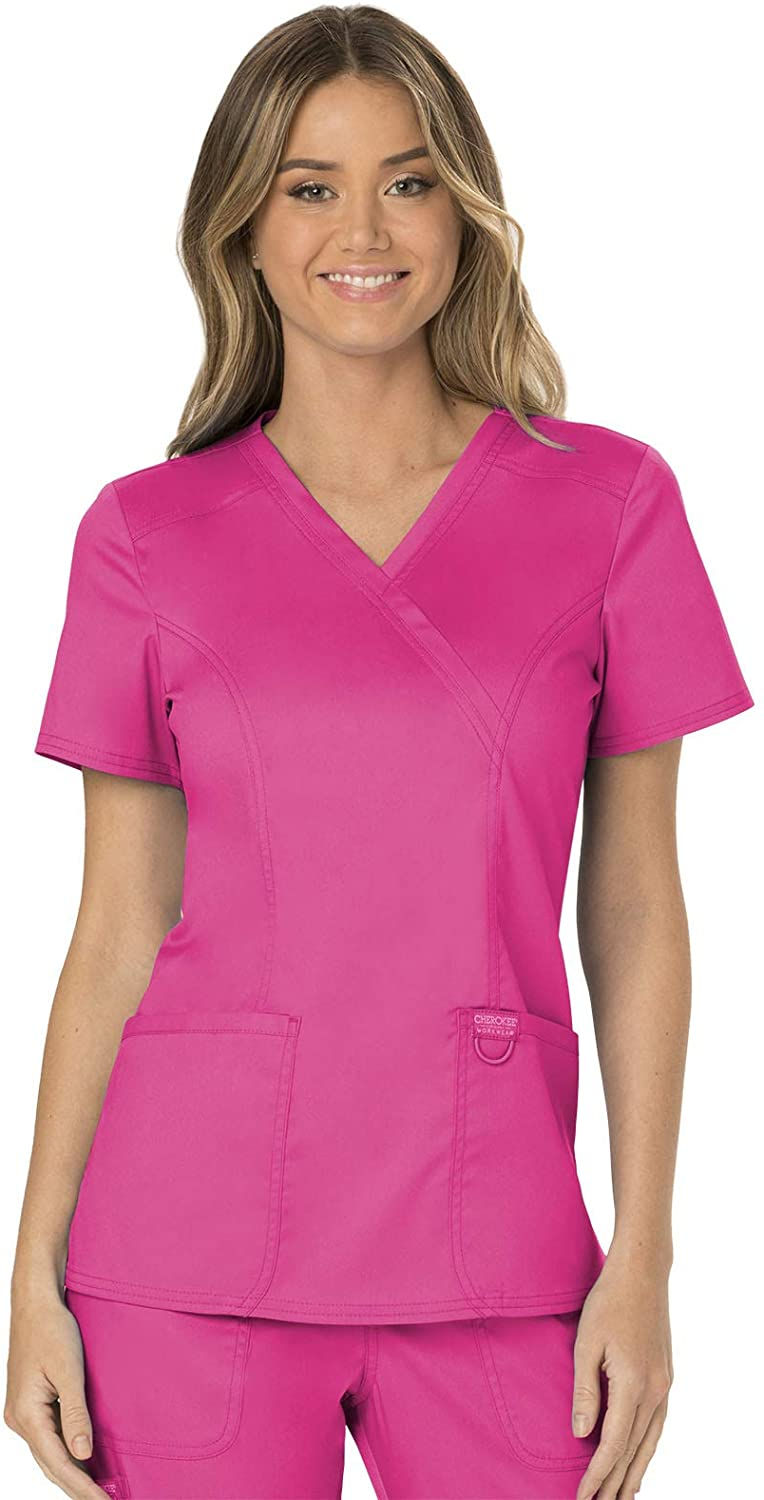 Thumbnail: WW Revolution by Cherokee Womens Mock Wrap Top